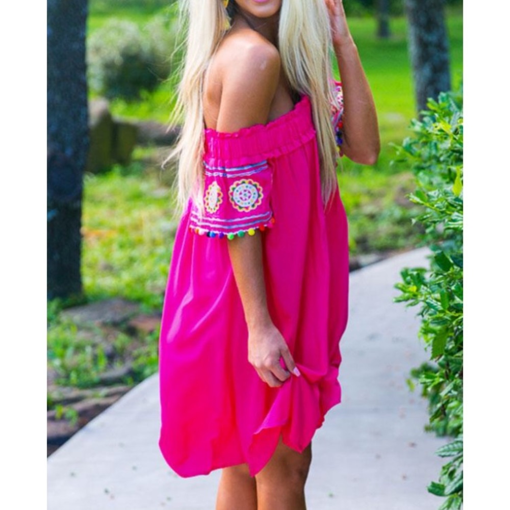 NWT. Off shoulder dress